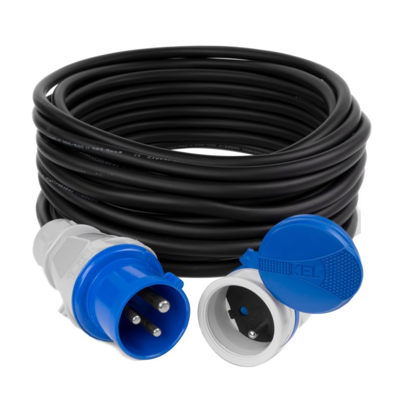 Przedłużacz campingowy KEL EXTREM CMP1M 5 m 1 złącze 3P 1X 3 x 2,5 mm² H05RR-F 230 V 16 A 1 szt.