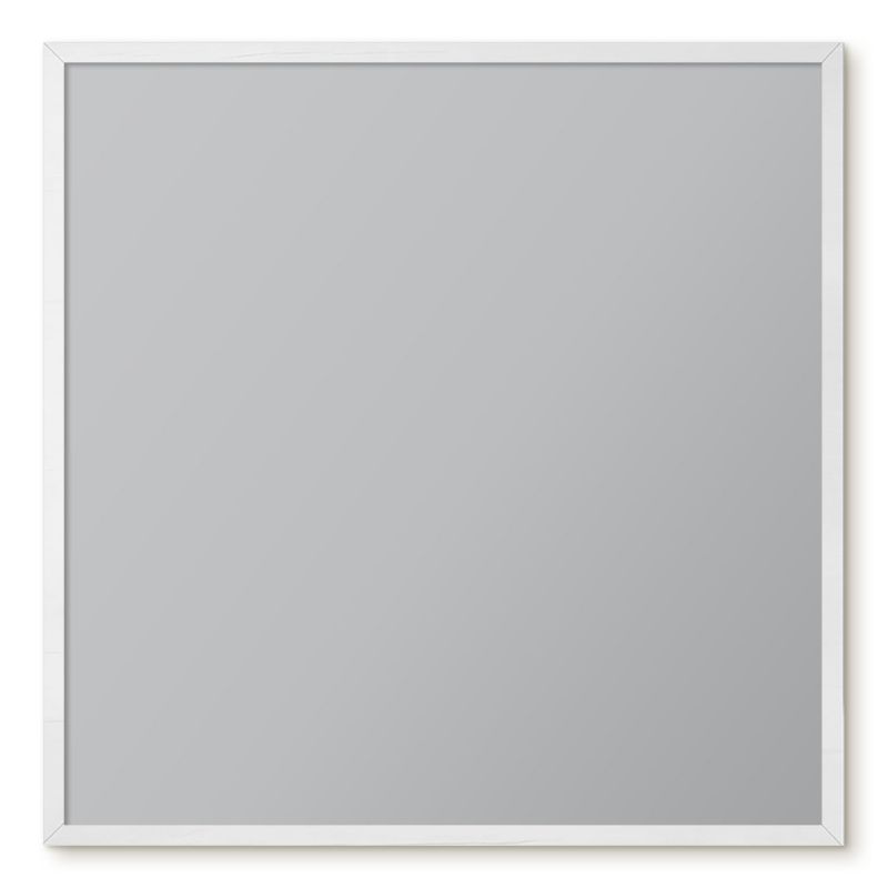 Tablica Na Magnesy Z Podróży Tulup 50x50 cm Beżowo-żółty - Biała rama Do sypialni, salonu 1 szt.
