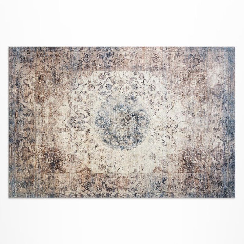 Dywan Winylowy Zewnętrzny Wallfluent 60x90 cm Styl vintage z mandalą 1 szt.