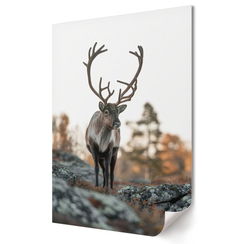 Plakat na płótnie Wallfluent Format A1 Jeleń natura Artysta ArTi 1 szt.