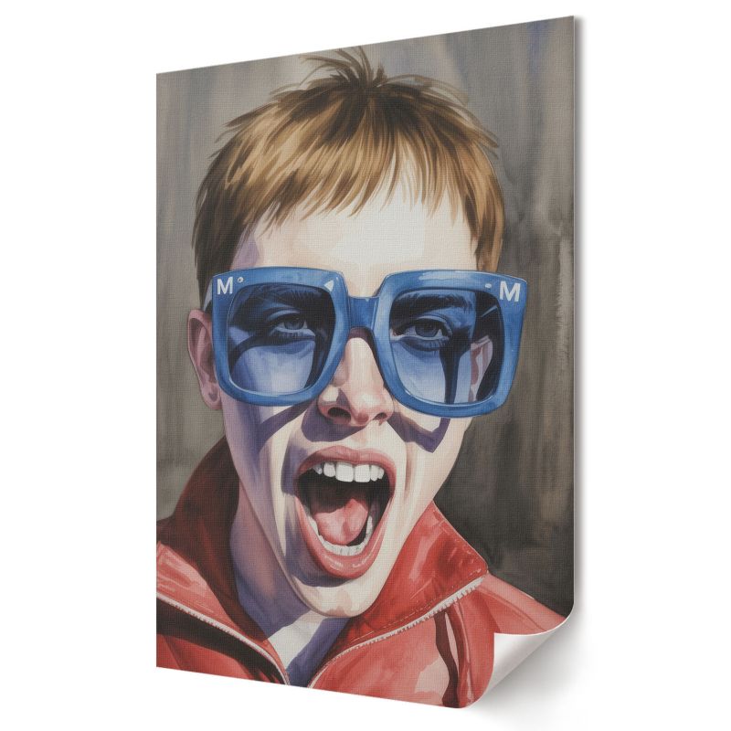 Plakat na ścianę Wallfluent Format A1 Wyraz twarzy Kolektyw Lightness 1 szt.