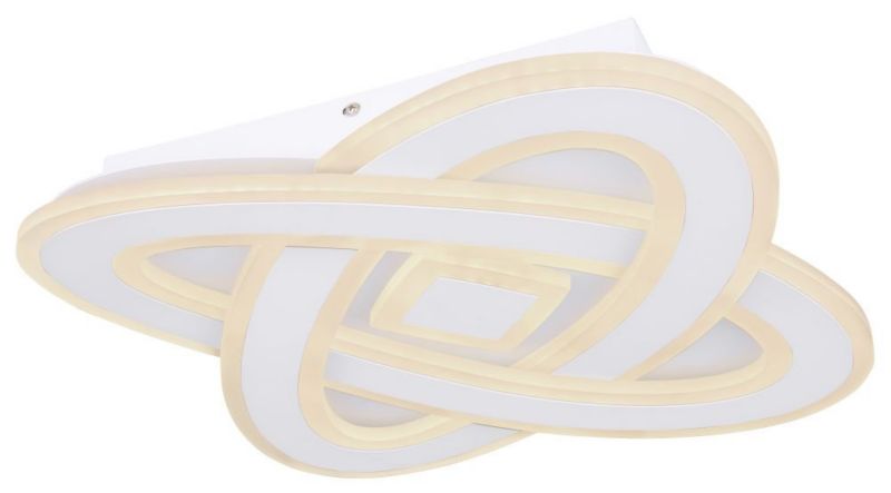 Plafon LED Globo LARIO 36W ściemnialny z pilotem, CCT 3000-6000K, biały, 48287-36 1 szt.