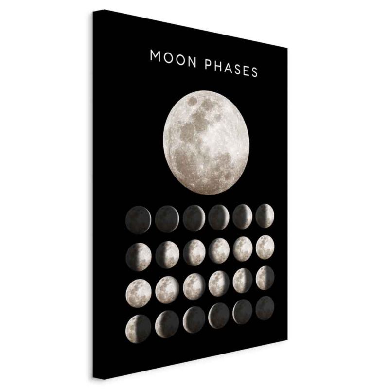 Obraz Artgeist Moon phases 80 x 120 cm płótno włoskie 1 szt