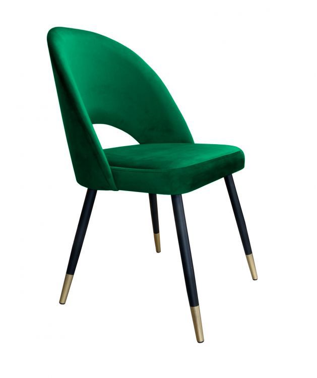 Krzesło ISKAR VELVET GOLD zielone ATOS 1 szt.