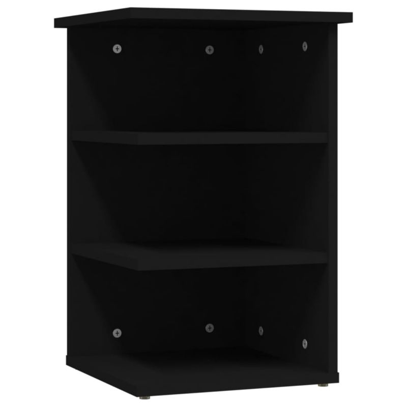 Stolik nocny WaszeMeble czarny WM-806275 1 szt.
