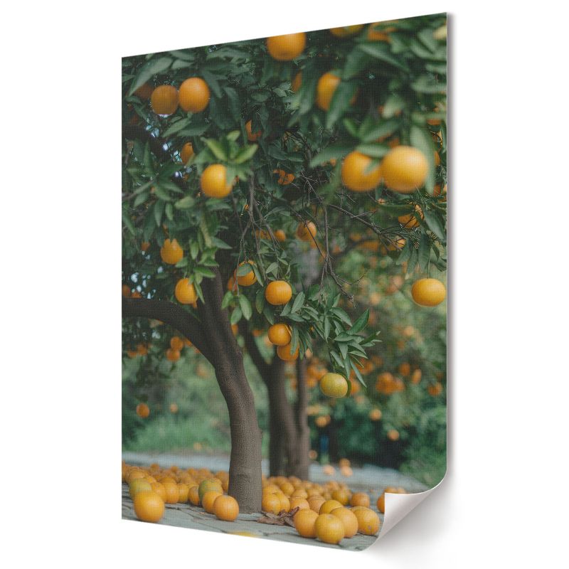 Plakat na płótnie Wallfluent Format A4 Pomarańczowy sad Artysta Art-on 1 szt.