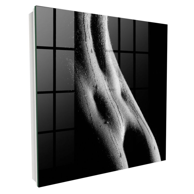 Organizer Na Klucze Tulup 30x30 cm Zmysłowa elegancja - Biała - Otwierana na prawo 1 szt.