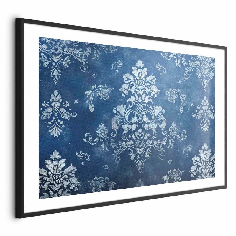 Plakat Artgeist Retro ornament 30x21 cm z ramą czarną 1 szt