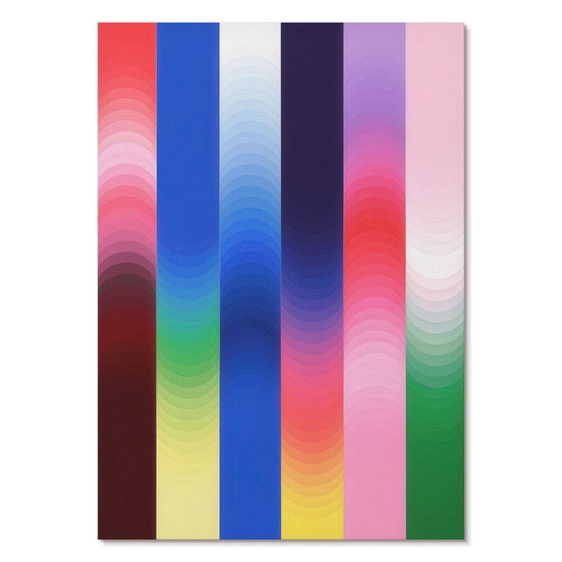 Plakat na Ścianę Tulup 59,4,x84 cm (A1) Tęczowa abstrakcja Do salonu, biura, sypialni 1 szt.