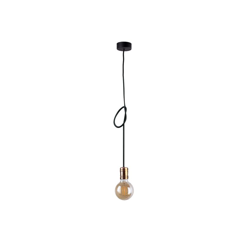 Lampa sufitowa wisząca Nowodvorski Lighting Cable miedziana szerokość 12 cm 1xE27 x 60W 1 szt.