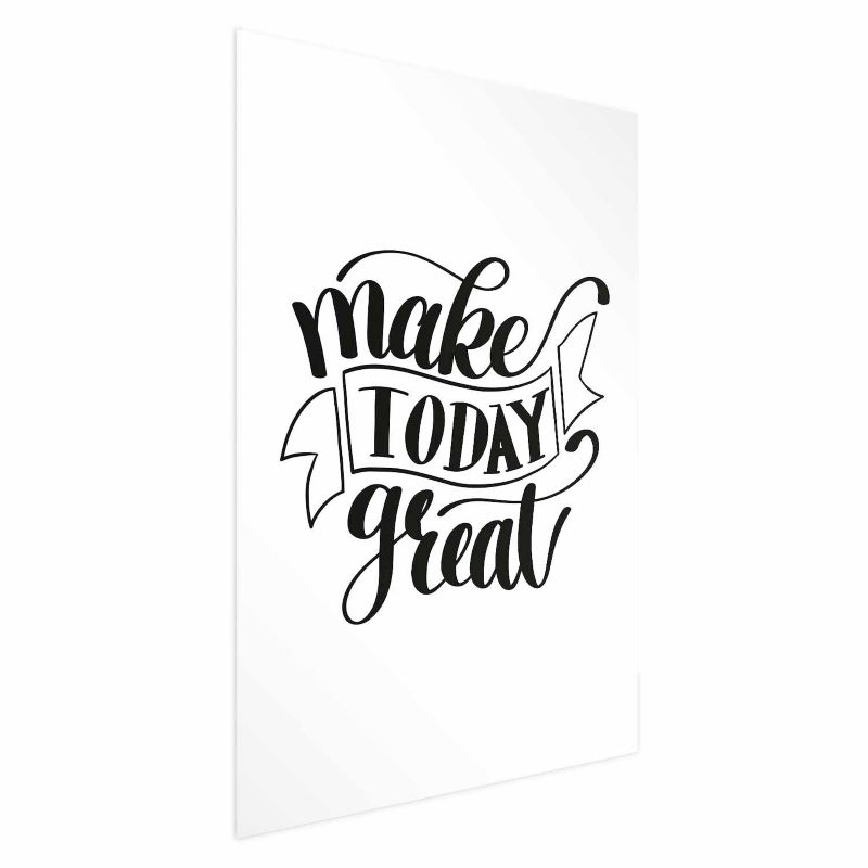 Plakat Artgeist Make today great 29,7x42 cm bez ramy 1 szt