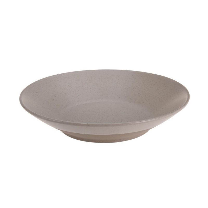 Talerz głęboki Clay Siaki Collection beżowy obiadowy kamionka 21cm 1 szt.
