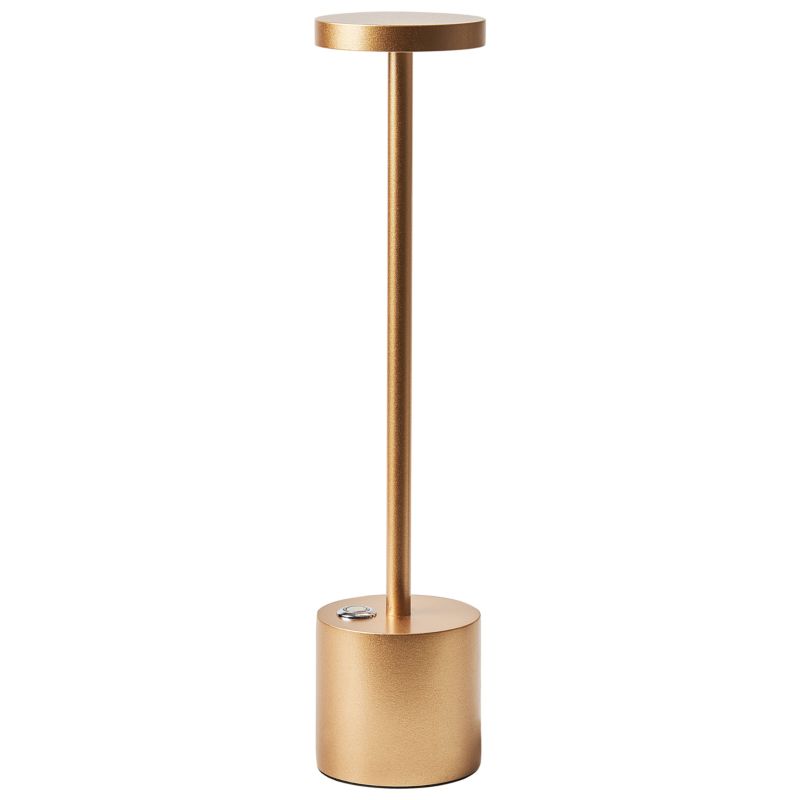 Bezprzewodowa lampa stołowa LED Lizandro Ze ściemniaczem Metal Złoty 1 szt.