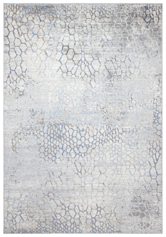 Dywan Wewnętrzny PORTLAND HIL Prostokątny Mazovia 80 x 150 cm Beżowy Motyw Abstrakcyjny 1 szt.