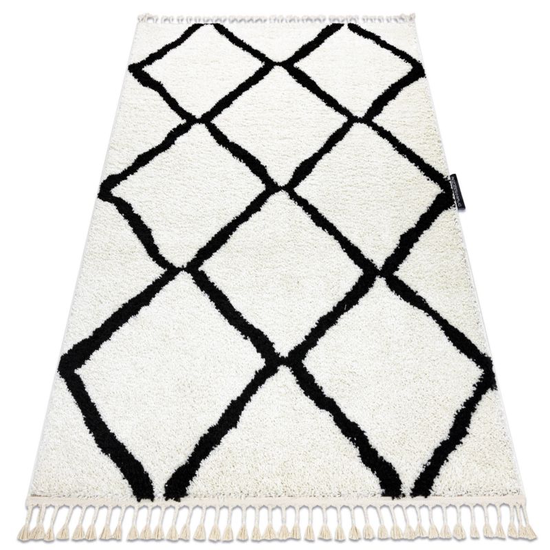 Dywan Berber RugsX 80x150 cm biały GR3584 1 szt.