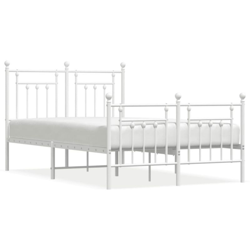 Łóżko metalowe WaszeMeble 120x190 cm biała WM-353601 1 szt.