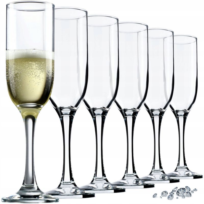 Kieliszki Do Szampana KADAX 210ml 6szt