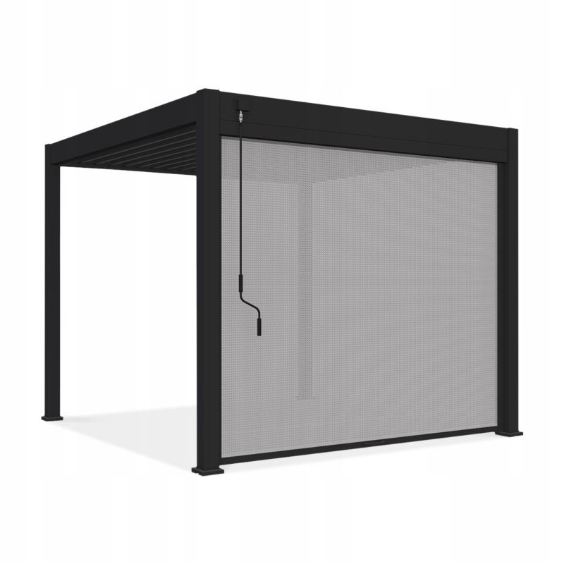ROLETA OPUSZCZANA do pergoli ELEGANCE/DELUXE/FUSION 3 m Anthracit Gutroof 1 szt