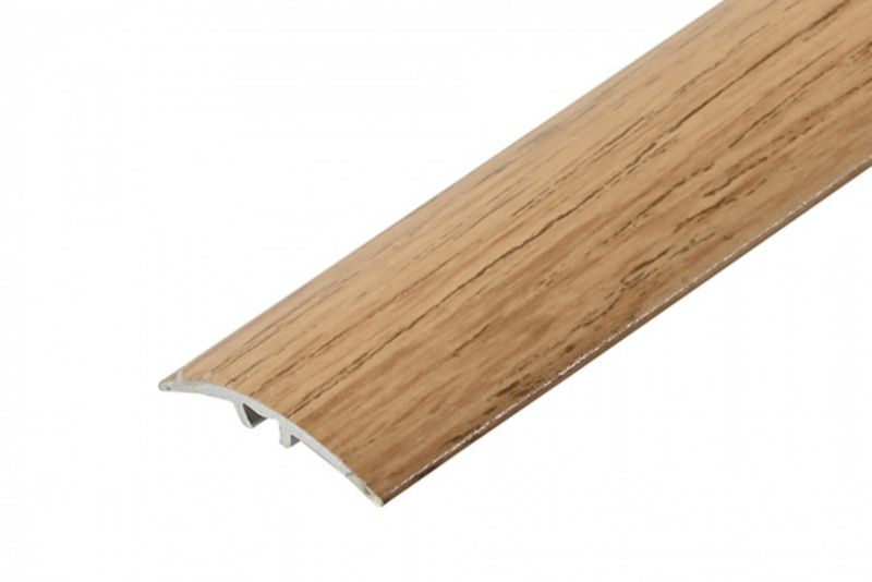 Profil aluminiowy wyrównujący Cezar 30 x 1860 mm aluminiowy dąb hamilton 1 szt.