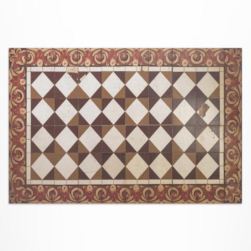 Balkonowy Dywan Winylowy UV Wallfluent 150x225 cm Vintage mozaika płytek 1 szt.