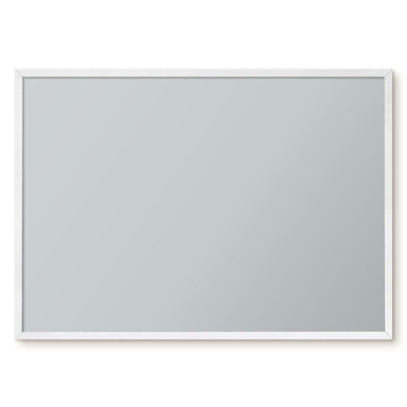 Tablica Magnetyczna Na Magnesy Tulup 70x50 cm Jasna szarość - Biała rama Do salonu, biura 1 szt.
