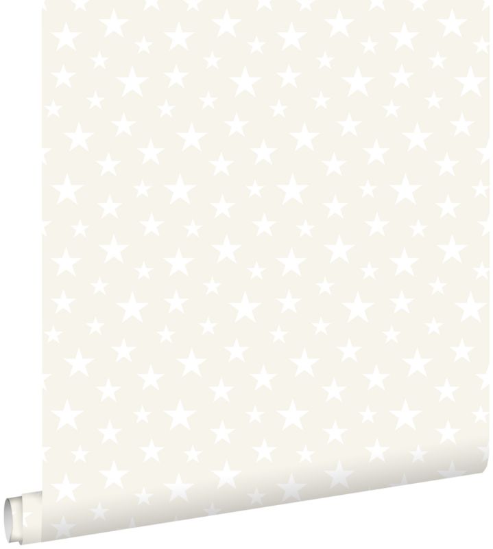 Tapeta ESTAhome ognie w błyszczącej bieli 53 cm x 10.05 m - 1 rol.