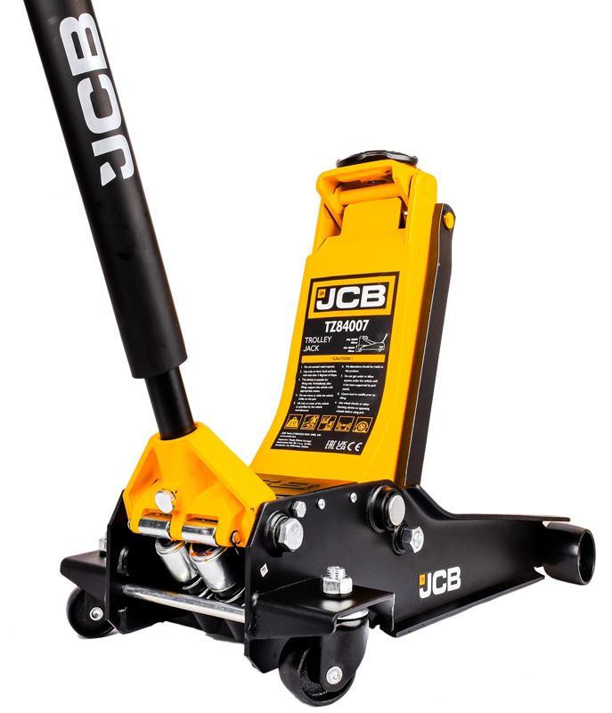 Podnośnik warsztatowy JCB hydrauliczny niskoprofilowy samochodowy solidny żaba 100 - 508 mm 3 T 1szt.
