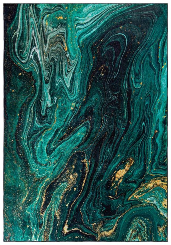 Dywan Nowoczesny Toscana 40560 Mazovia 160 x 230 cm butelkowa zieleń 1 szt.
