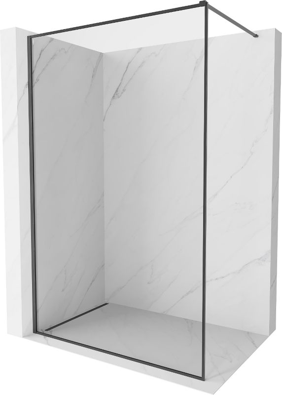Ścianka prysznicowa walk-in Mexen Kioto-XF gun gray 160x202 cm 800-160-104-66-00-X 1 szt.