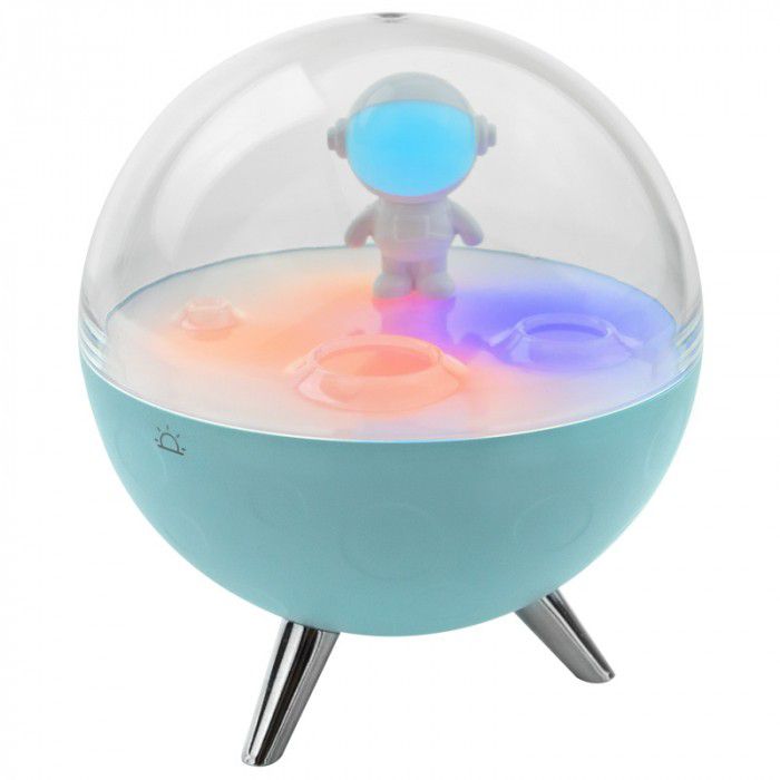 Lampa stołowa księżyc Mary's nocne niebieska LED 0.7W RGBW RGB+3000K lm IP20 wym:14,8x12,9x12,9cm - 1 szt.