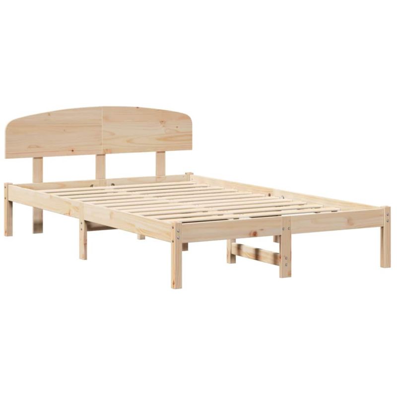 Rama łóżka WaszeMeble 120x200 cm Naturalny sosna WM-872074 1 szt.