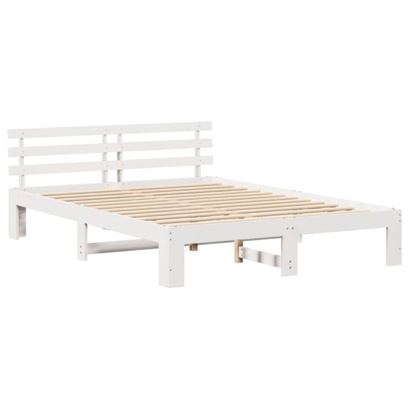 Rama łóżka WaszeMeble 140x200 cm Biały sosna WM-872609 1 szt.