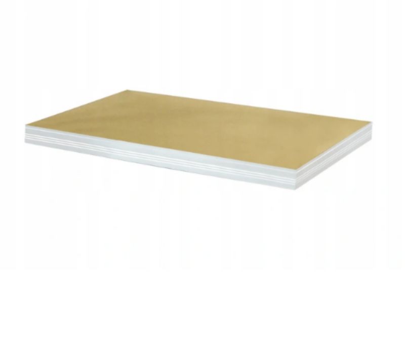 Półka MODO24 do regału metalowego helios 75x35cm 1px175 kg kompletna biała 1 kpl.