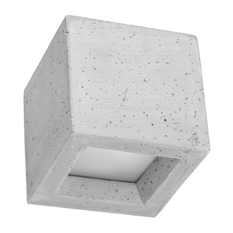 Kinkiet Pure Lume REGULO szaro-biały 1xG9x40W IP20 wym:12x12,5x12,5cm - 1 szt.