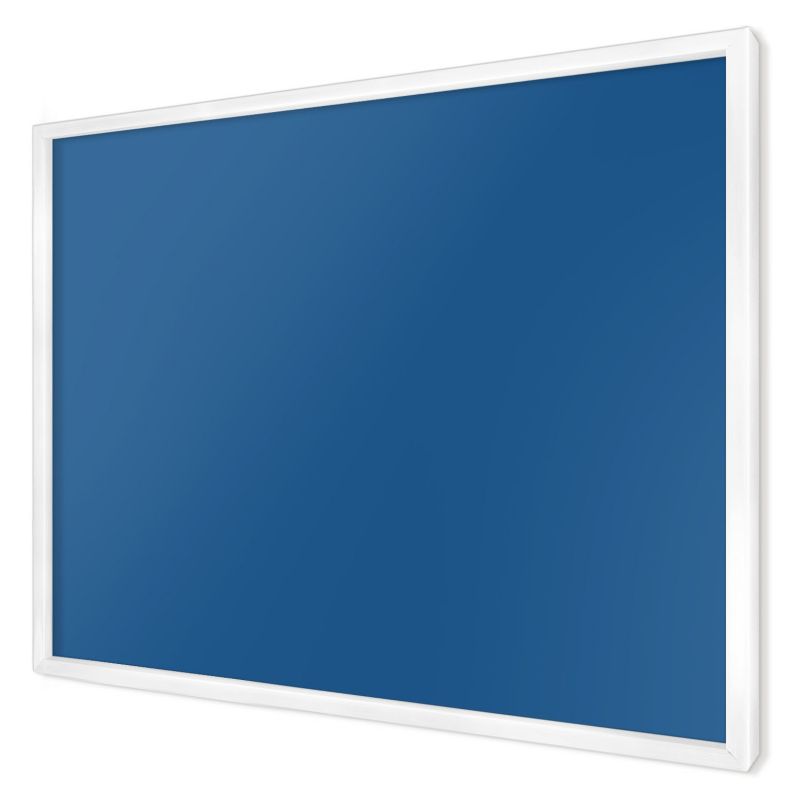 Tablica magnetyczna ozdobna Wallfluent 70x50 Ciemny błękit w białej ramie 1szt