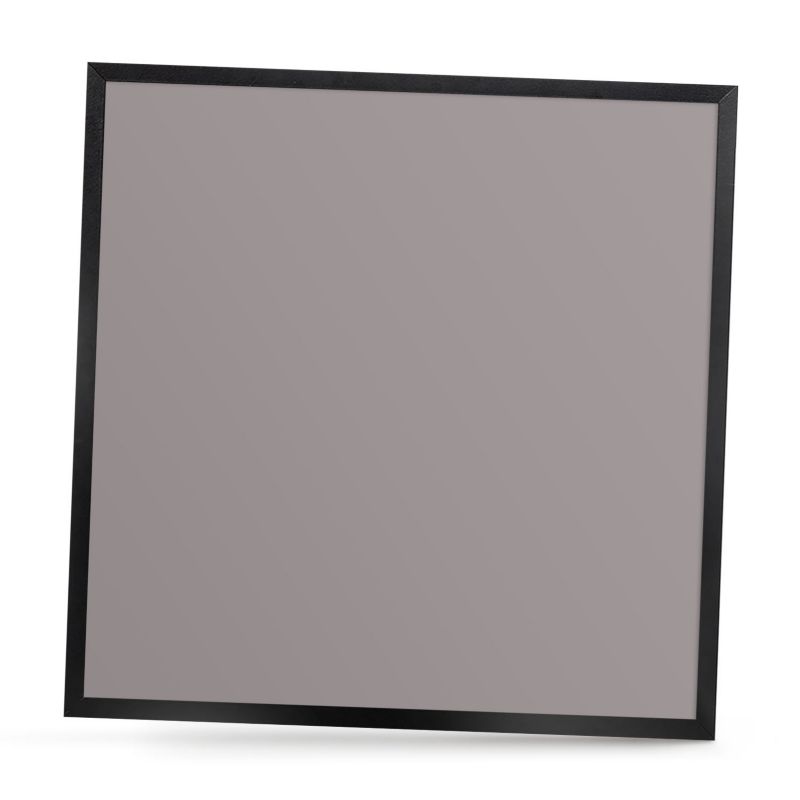 Ozdobna tablica na magnesy ArtPrintCave 50x50 Popielata szarość w czarnej ramie 1szt