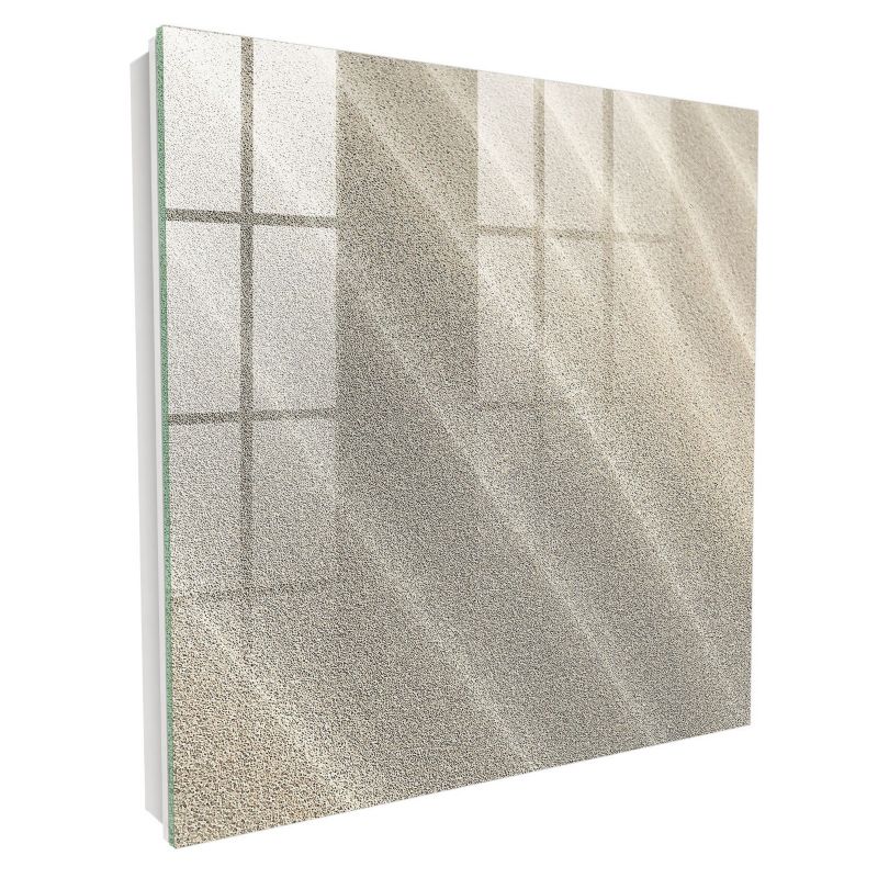 Metalowa Skrzynka Na Klucze Tulup 30x30 cm Piankowe fale - Biała - Otwierana na prawo 1 szt.