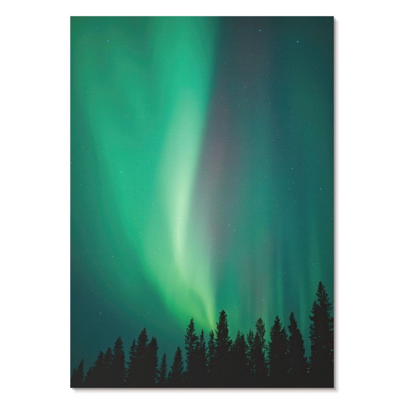 Plakat na Ścianę Tulup 42x59,4 cm (A2) Zorza polarna Do salonu, sypialni, biura 1 szt.