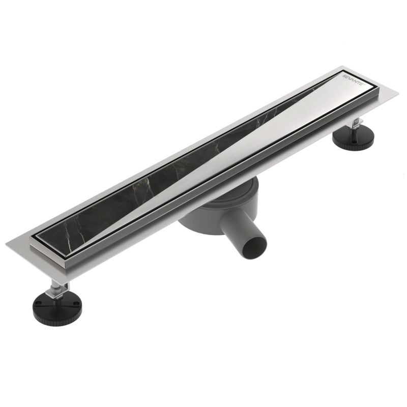 Odpływ liniowy obrotowy SEVANTE z maskownicą WK029 90 cm inox FLAT 1szt.