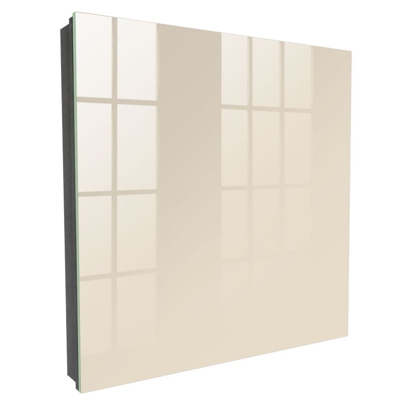 Szafka Na Klucze Tulup 30x30 cm Jasny kamienny - Czarna - Otwierana na prawo 1 szt.