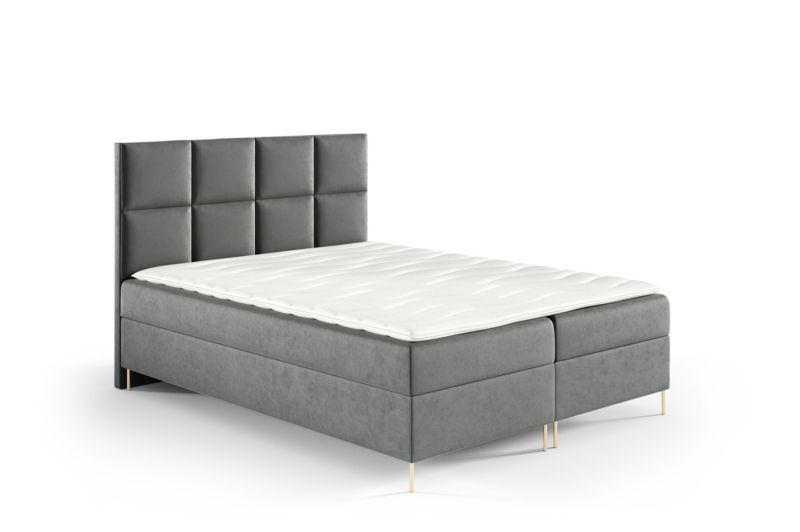 Łóżko kontynentalne SOFELLO Gobi Box 180x200 z nogami riviera91 1szt.