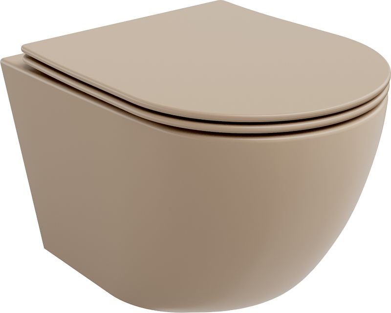 Miska wc wisząca Mexen Lena cappuccino 48x36 cm 1 szt.