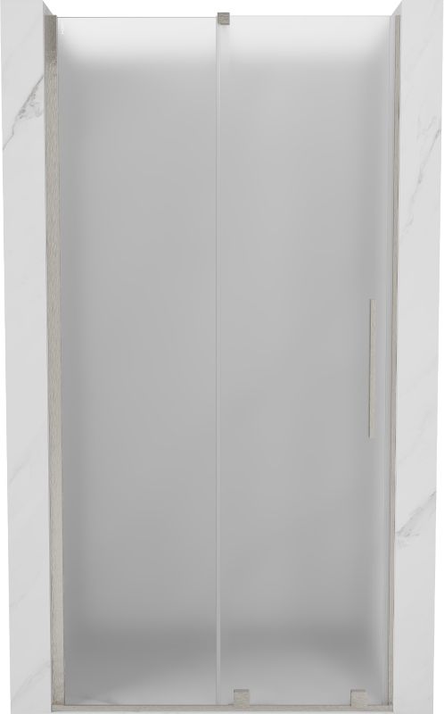 Drzwi prysznicowe rozsuwane Mexen Velar szron 100x200 cm 1 szt.
