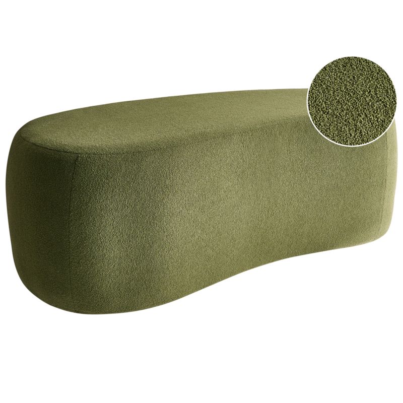 Puf Bayard Boucle Zielony 1 szt.