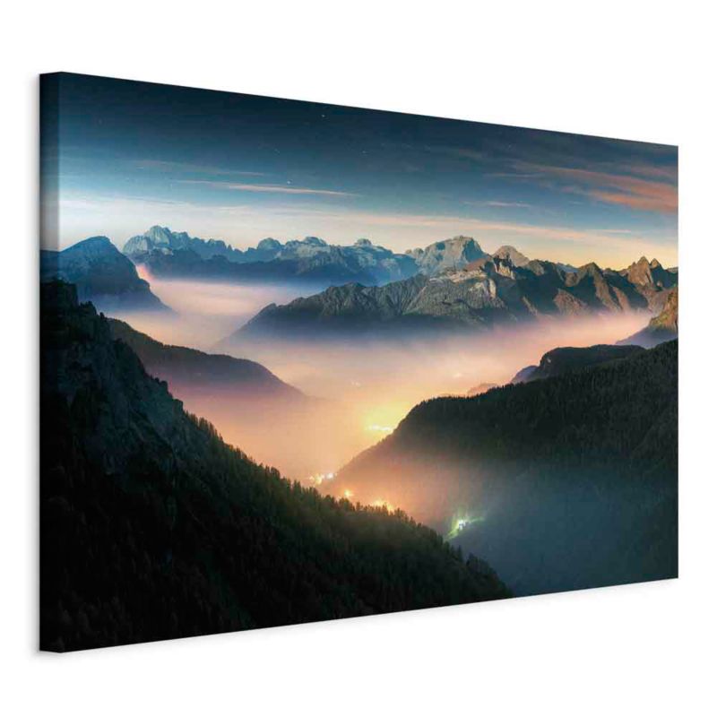 Obraz Artgeist Górskie tchnienie 60 x 40 cm flizelina 1 szt
