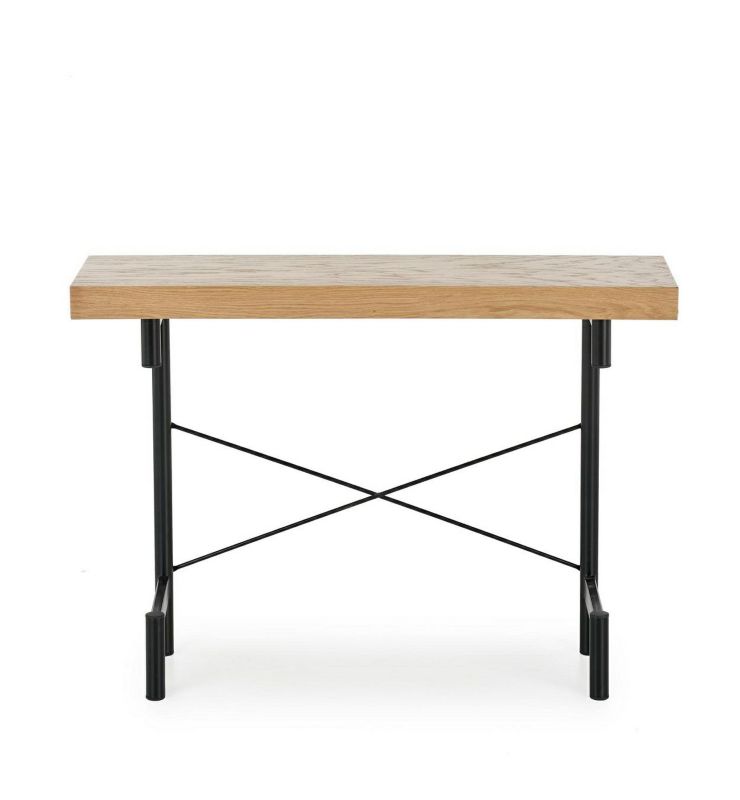 Konsola rozkładana Inferno Halmar dąb naturalny MDF 106x30x77 cm 1 szt.