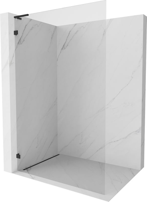 Ścianka prysznicowa lewa Mexen Lunar L czarna 100x200 cm 830L-100-000-70-00-L 1 szt.