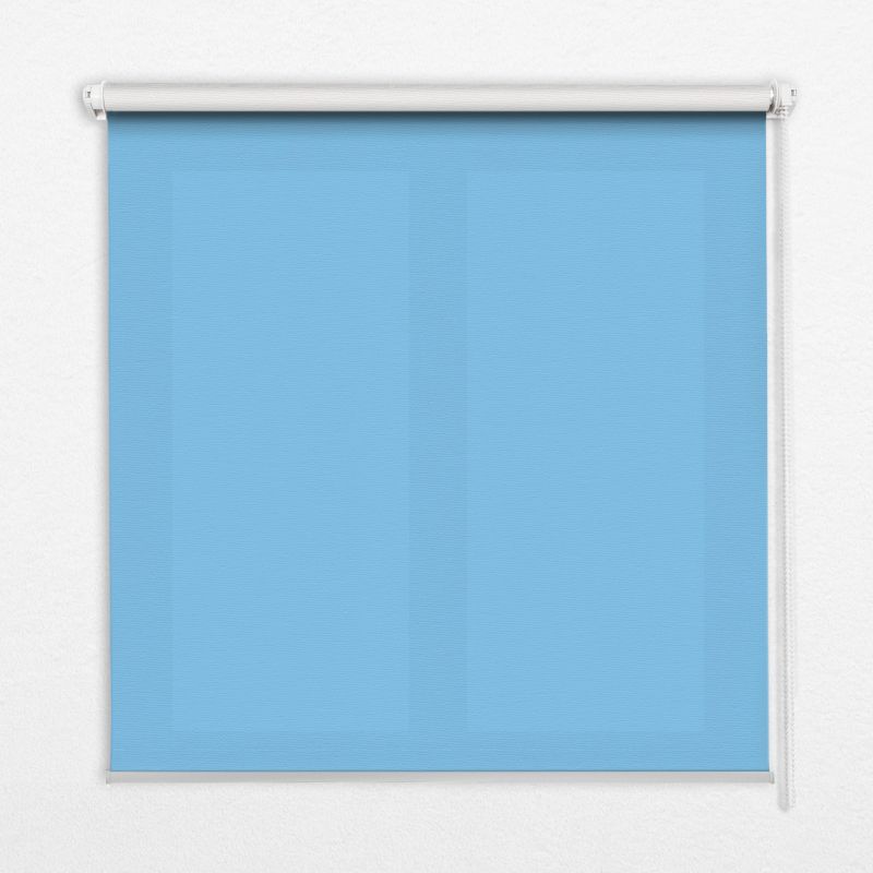 Roleta Dekoracyjna Tulup 100x140 cm Niebieski Montaż do ściany/sufitu 1 szt.