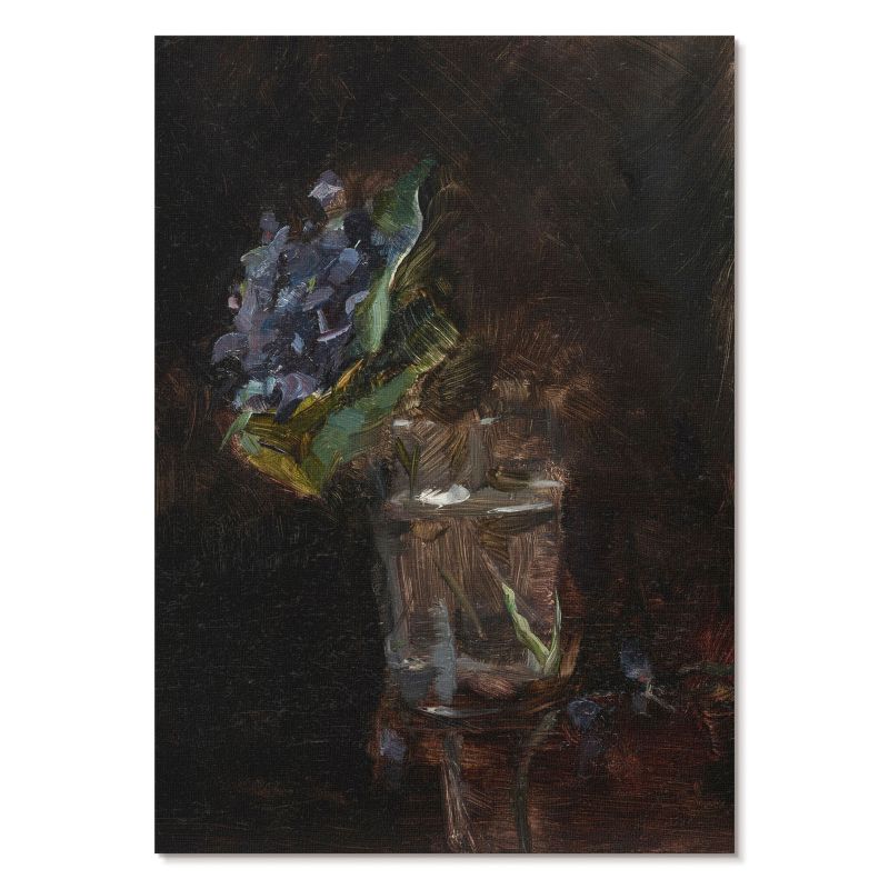 Plakat na Płótnie Tulup 29,7x42 cm (A3) Bukiet fiołków Do sypialni, salonu, biura 1 szt.