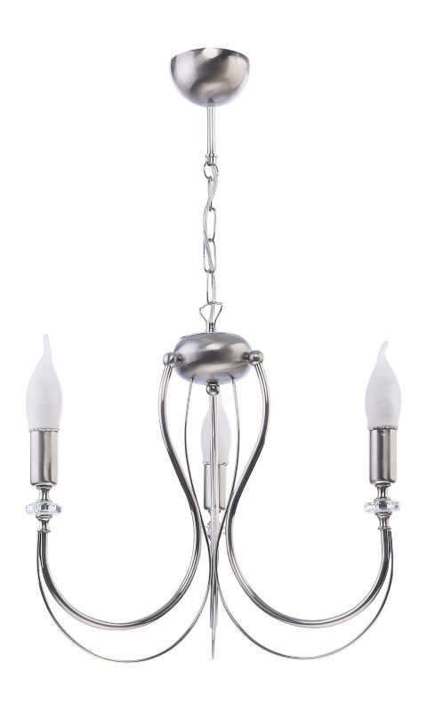 Lampa sufitowa Jupiter MELANI srebrna 3xE14x15W IP20 - 1 szt